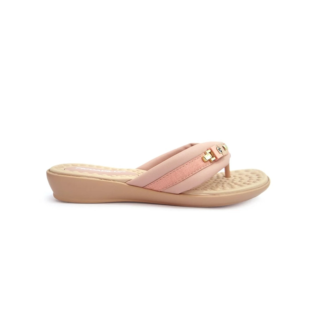 Chinelo Piccadilly Rasteira Wide Fit 500321 Rose Chinelo Piccadilly Rasteira Wide Fit 500321 Rose
