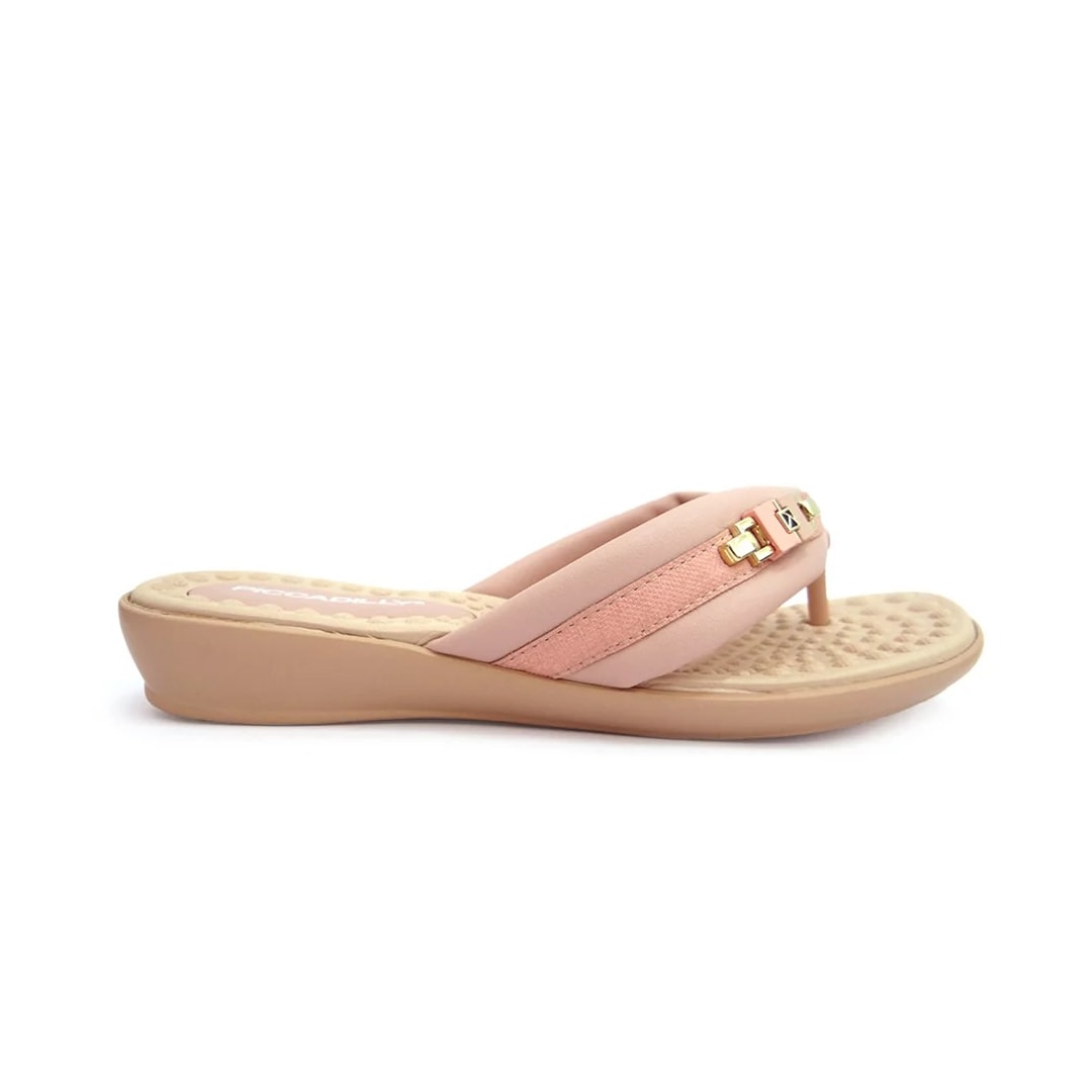 Chinelo Piccadilly Rasteira Wide Fit 500321 Rose
