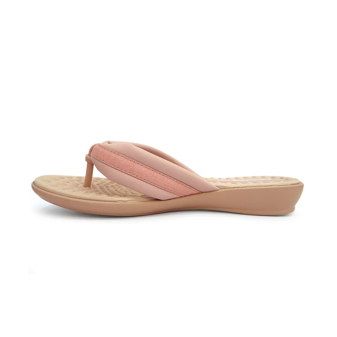 Chinelo Piccadilly Rasteira Wide Fit 500321 Rose