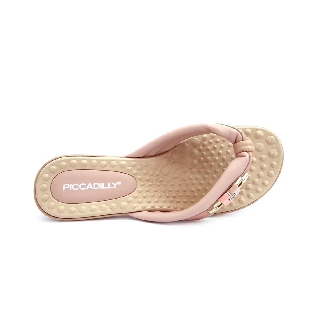 Chinelo Piccadilly Rasteira Wide Fit 500321 Rose Chinelo Piccadilly Rasteira Wide Fit 500321 Rose