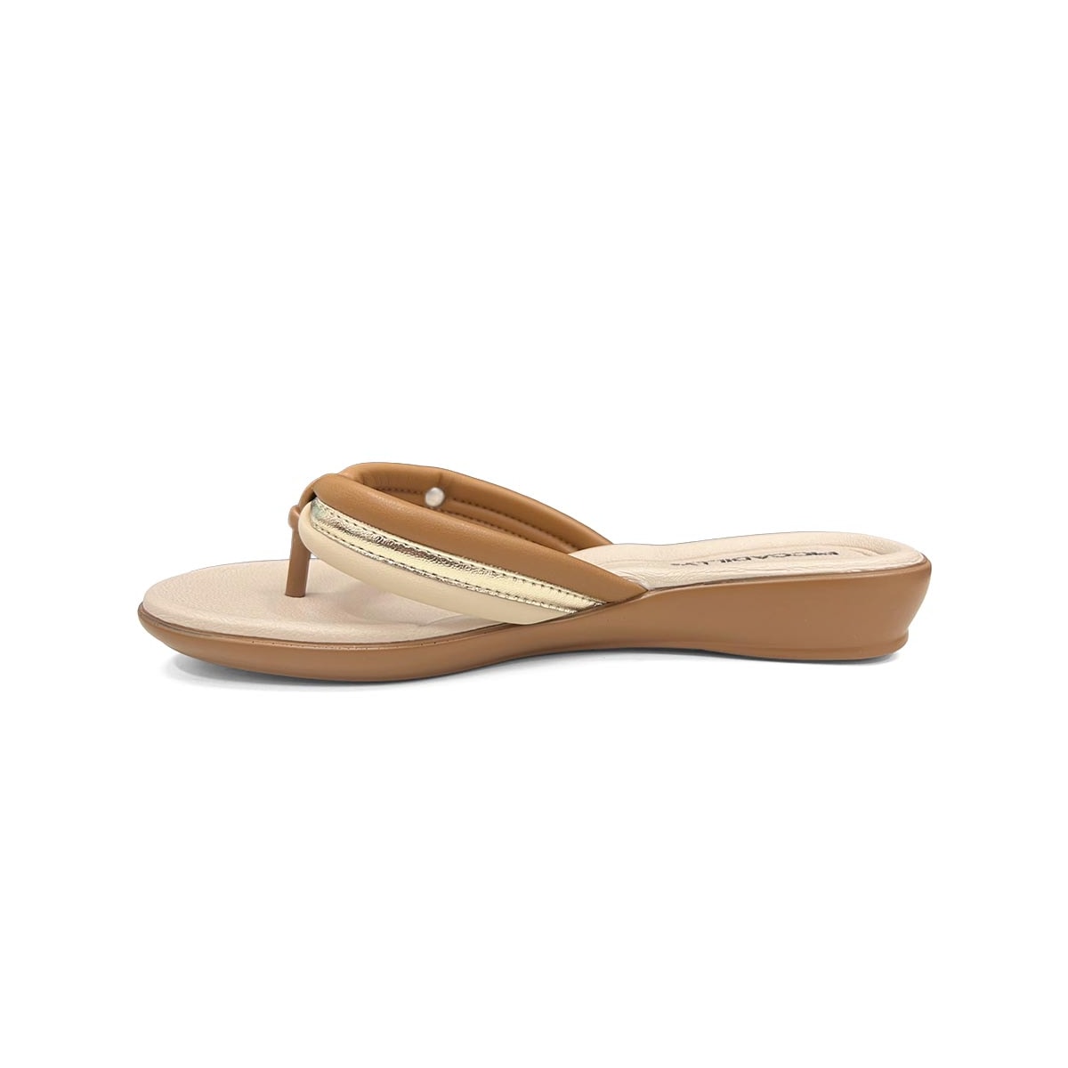 Chinelo Piccadilly Rasteira Wide Fit Camila 500428 Mascavo Chinelo Piccadilly Rasteira Wide Fit Camila 500428 Mascavo