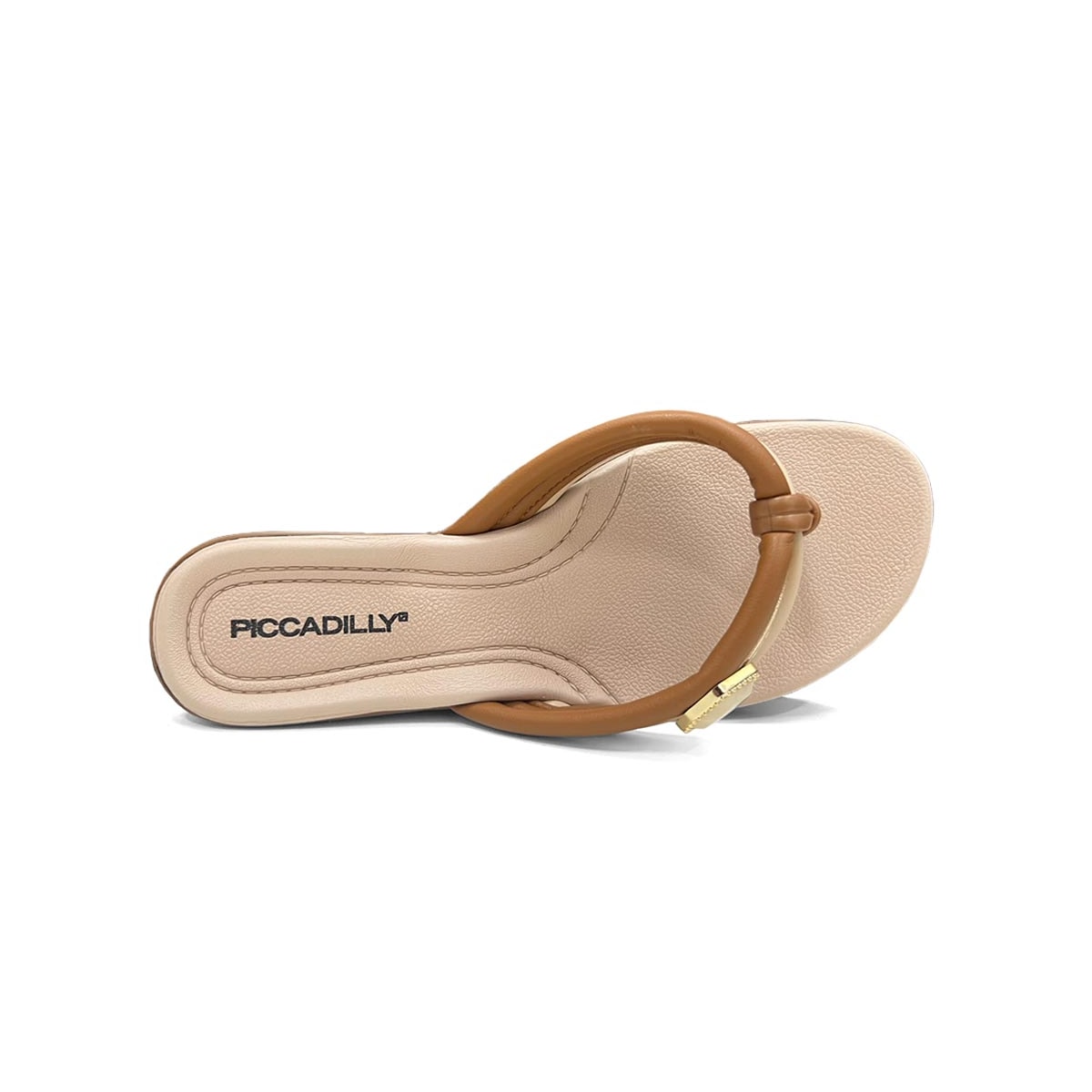 Chinelo Piccadilly Rasteira Wide Fit Camila 500428 Mascavo Chinelo Piccadilly Rasteira Wide Fit Camila 500428 Mascavo
