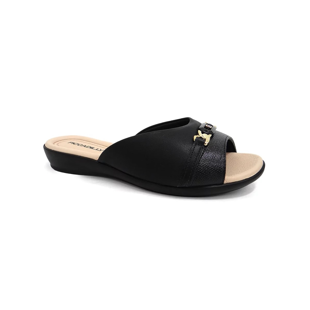 Chinelo Piccadilly Tamanco Joanete 500364 Preto Chinelo Piccadilly Tamanco Joanete 500364 Preto