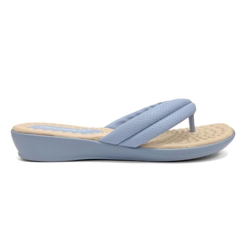 Detalhe - Chinelo Piccadilly Wide Fit 500324 Mirtilo