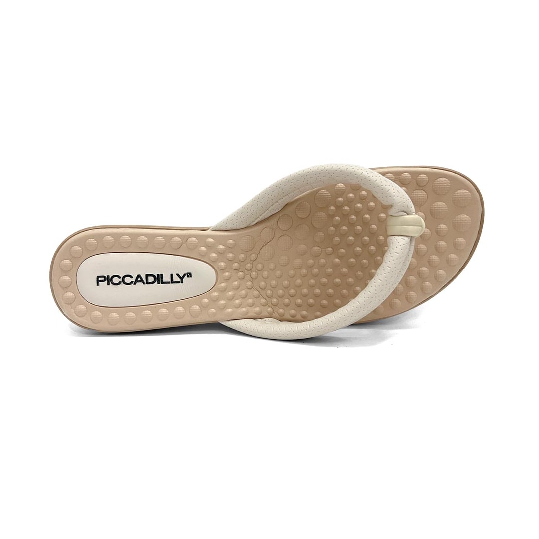 Chinelo Piccadilly Wide Fit 500324 Off White