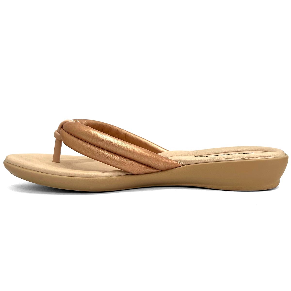 Chinelo Piccadilly Wide Fit 500324 Ouro Rosado Chinelo Piccadilly Wide Fit 500324 Ouro Rosado