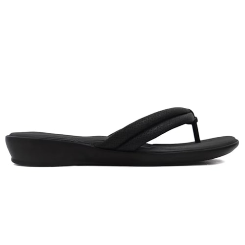 Detalhe - Chinelo Piccadilly Wide Fit 500324 Preto