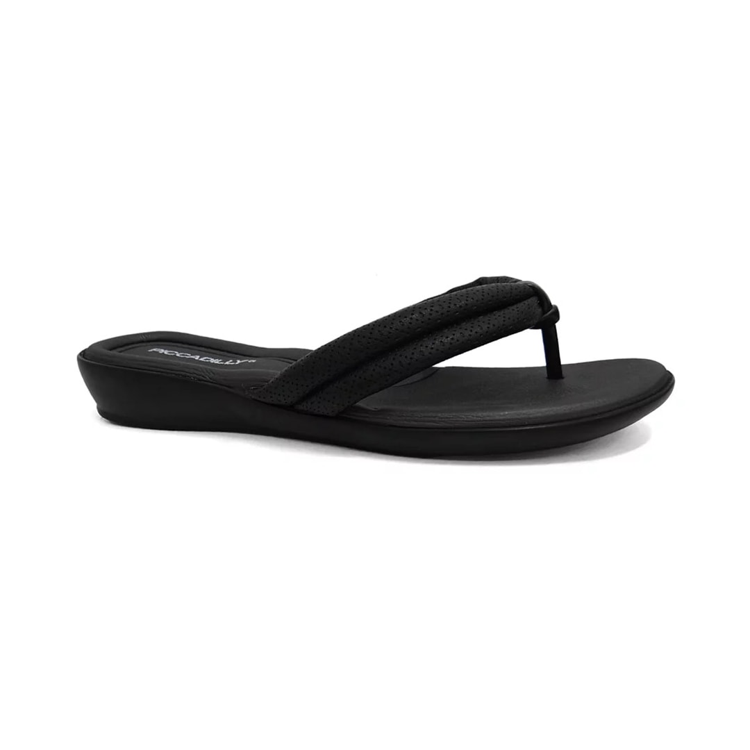 Chinelo Piccadilly Wide Fit 500324 Preto Chinelo Piccadilly Wide Fit 500324 Preto
