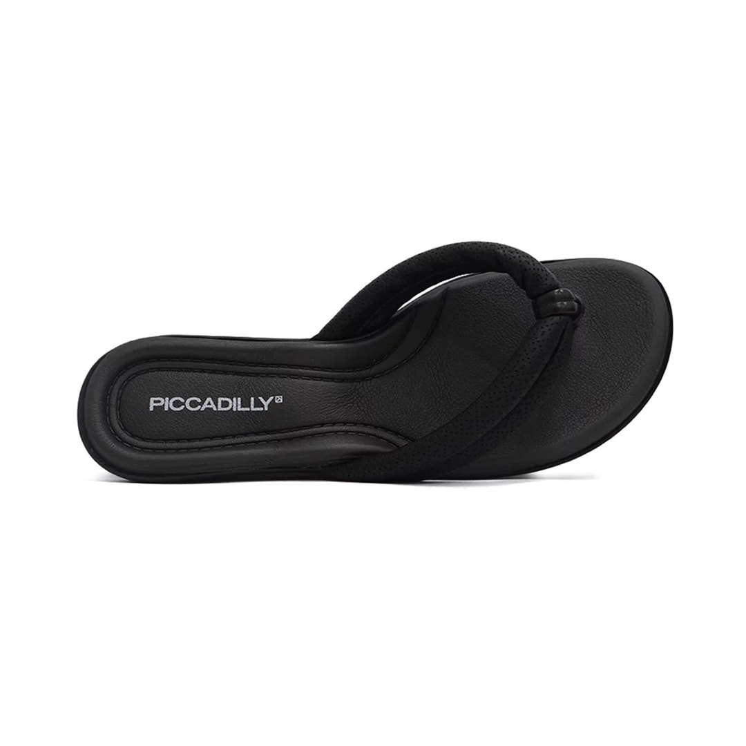 Chinelo Piccadilly Wide Fit 500324 Preto