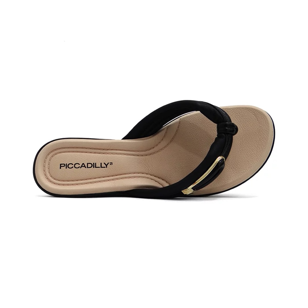 Chinelo Piccadilly Wide Fit 500363 Preto Chinelo Piccadilly Wide Fit 500363 Preto