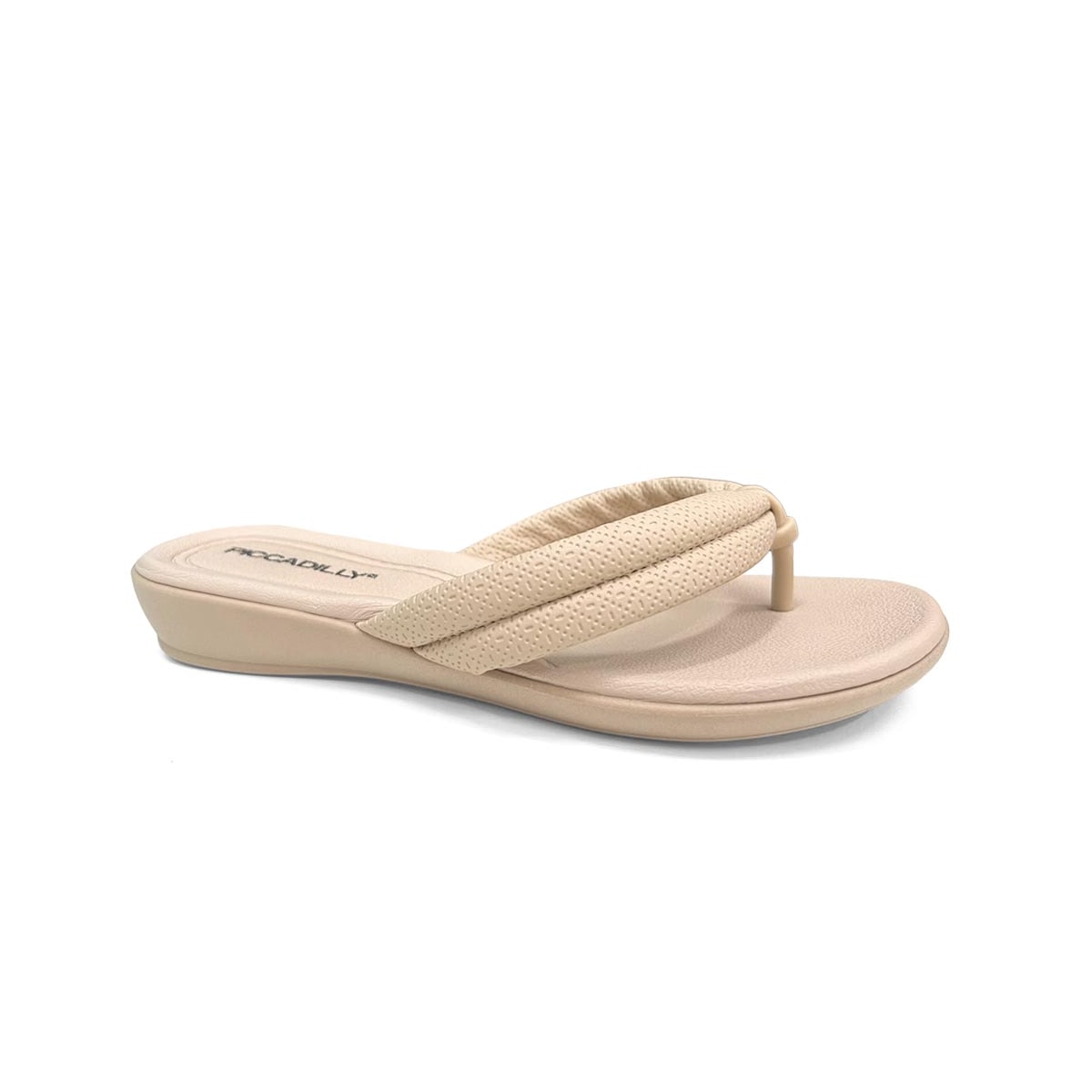 Chinelo Piccadilly Wide Fit Camila 500401 Brulee Chinelo Piccadilly Wide Fit Camila 500401 Brulee