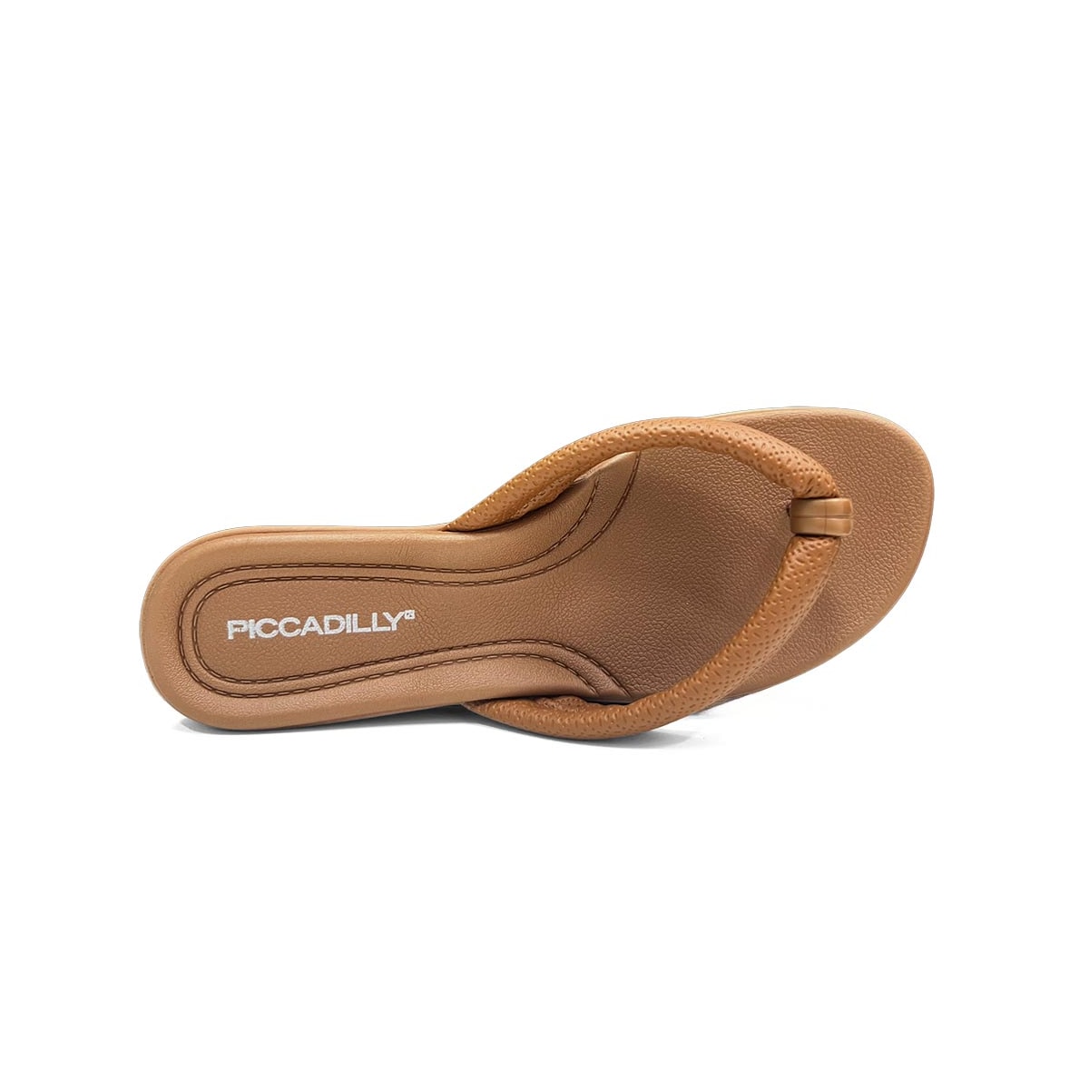 Chinelo Piccadilly Wide Fit Camila 500401 Mascavo Chinelo Piccadilly Wide Fit Camila 500401 Mascavo
