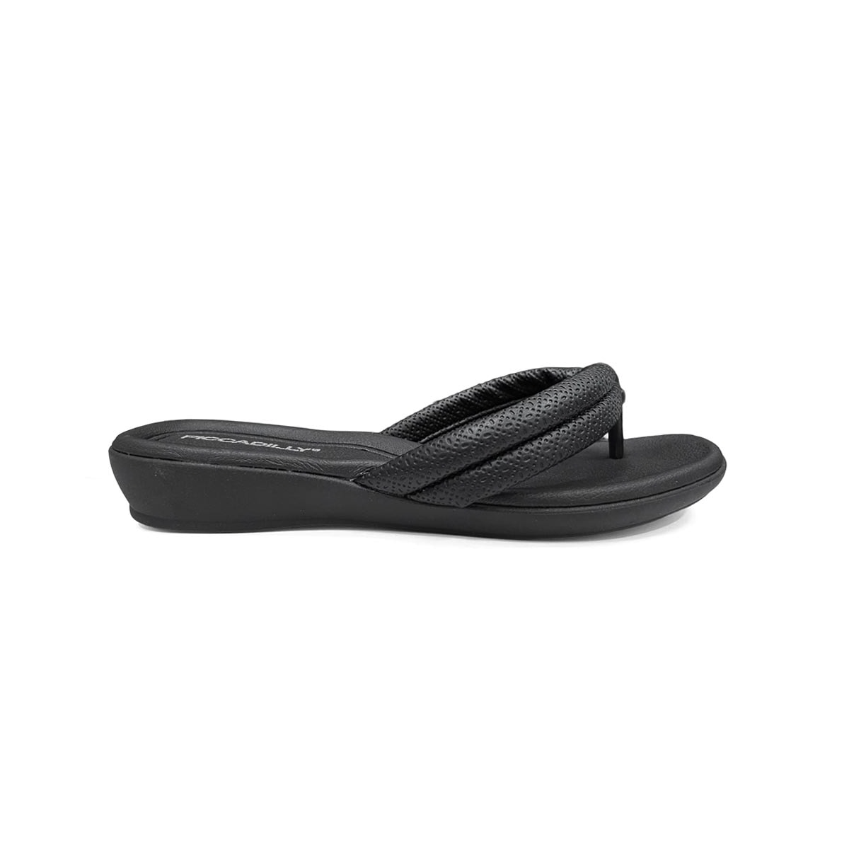 Chinelo Piccadilly Wide Fit Camila 500401 Preto Chinelo Piccadilly Wide Fit Camila 500401 Preto