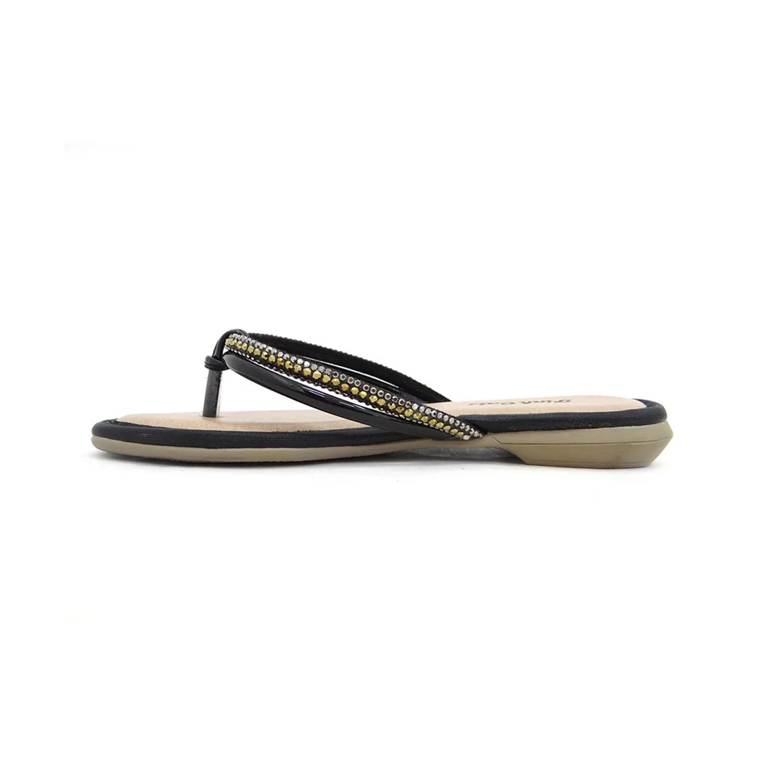 Chinelo Pink Cats Rasteira Infantil Menina V1341 Preto