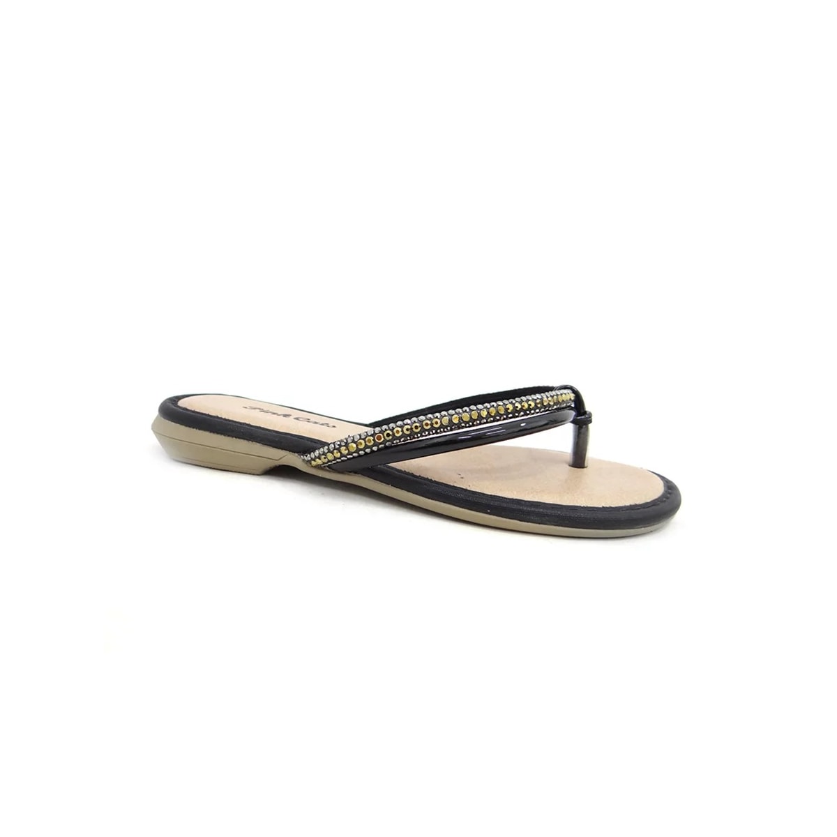 Chinelo Pink Cats Rasteira Infantil Menina V1341 Preto Chinelo Pink Cats Rasteira Infantil Menina V1341 Preto