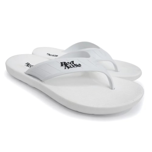 Detalhe - Chinelo Red Nose Masculino Dedo Noronha Rnhs102 Branco