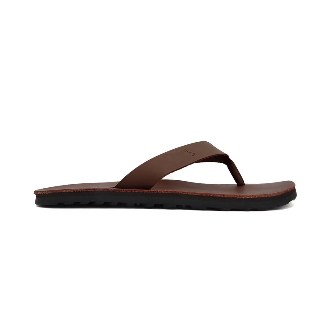 Chinelo Reserva De Couro Rsv Noronha R75003 Caramelo