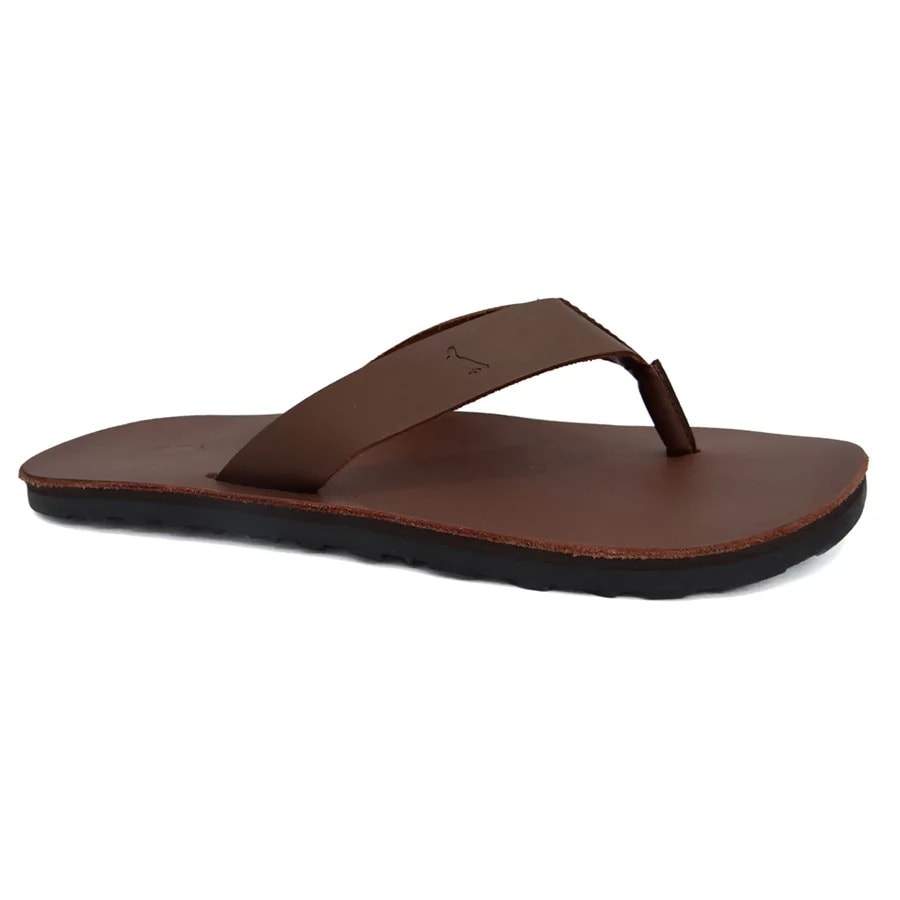 Chinelo Reserva De Couro Rsv Noronha R75003 Caramelo - Linha Conforto
