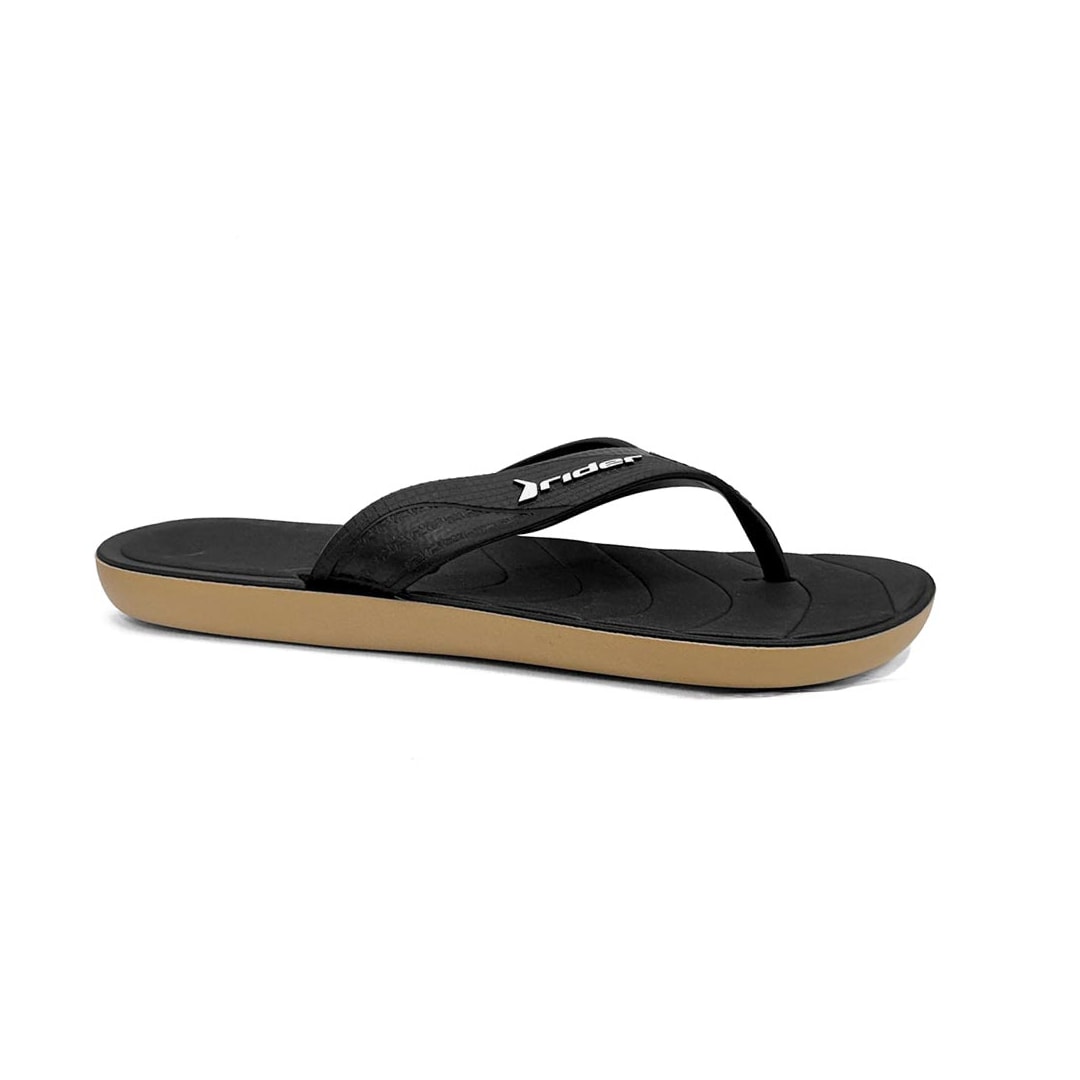 Chinelo Rider Masculino Dedo Pulse 12573 Bege
