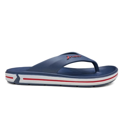 Detalhe - Chinelo Rider Masculino Flex Dedo 12646 Azul