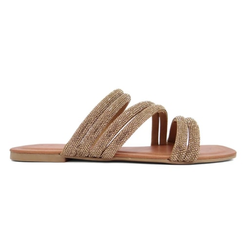 Chinelo Santa Moça Rasteira Rqri322 Whisky