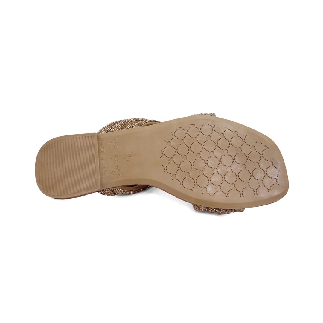 Chinelo Santa Moça Rasteira Rqri322 Whisky