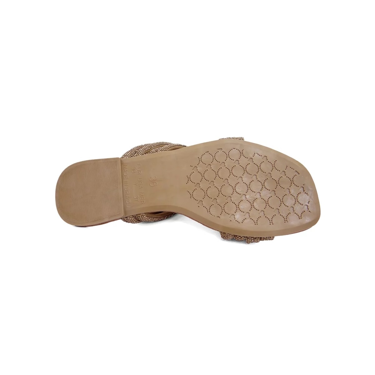 Chinelo Santa Moça Rasteira Rqri322 Whisky