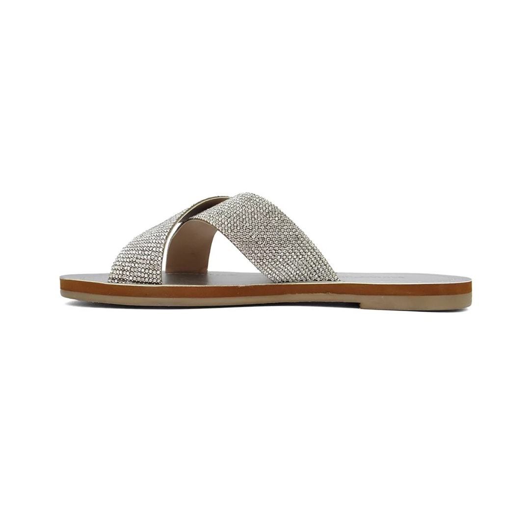 Chinelo Santa Moça Rasteira Rr-299 Prata