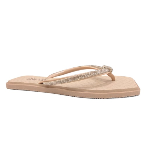 Chinelo Sua Cia Dedo Square 8520.17043 Nude Fosco