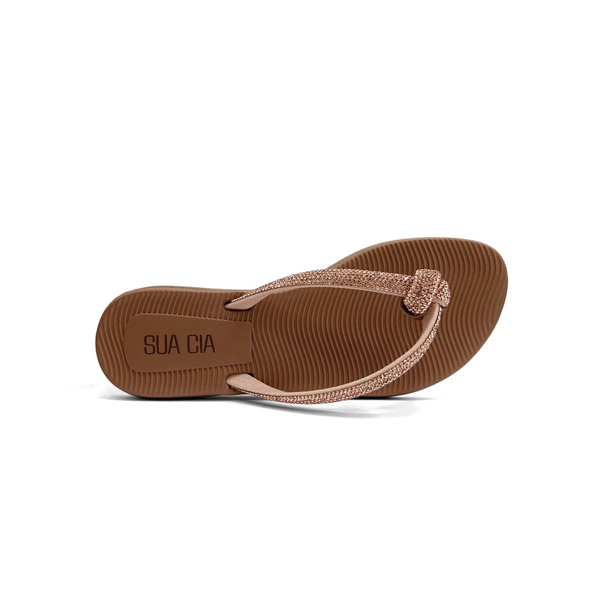 Chinelo Sua Cia Rasteira De Dedo 8346.15387 Cobre Chinelo Sua Cia Rasteira De Dedo 8346.15387 Cobre