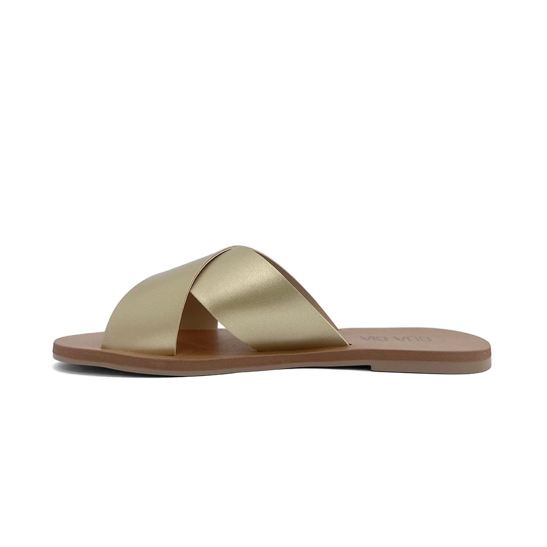 Chinelo Sua Cia Rasteira Gaspea 8395.16144 Light Gold