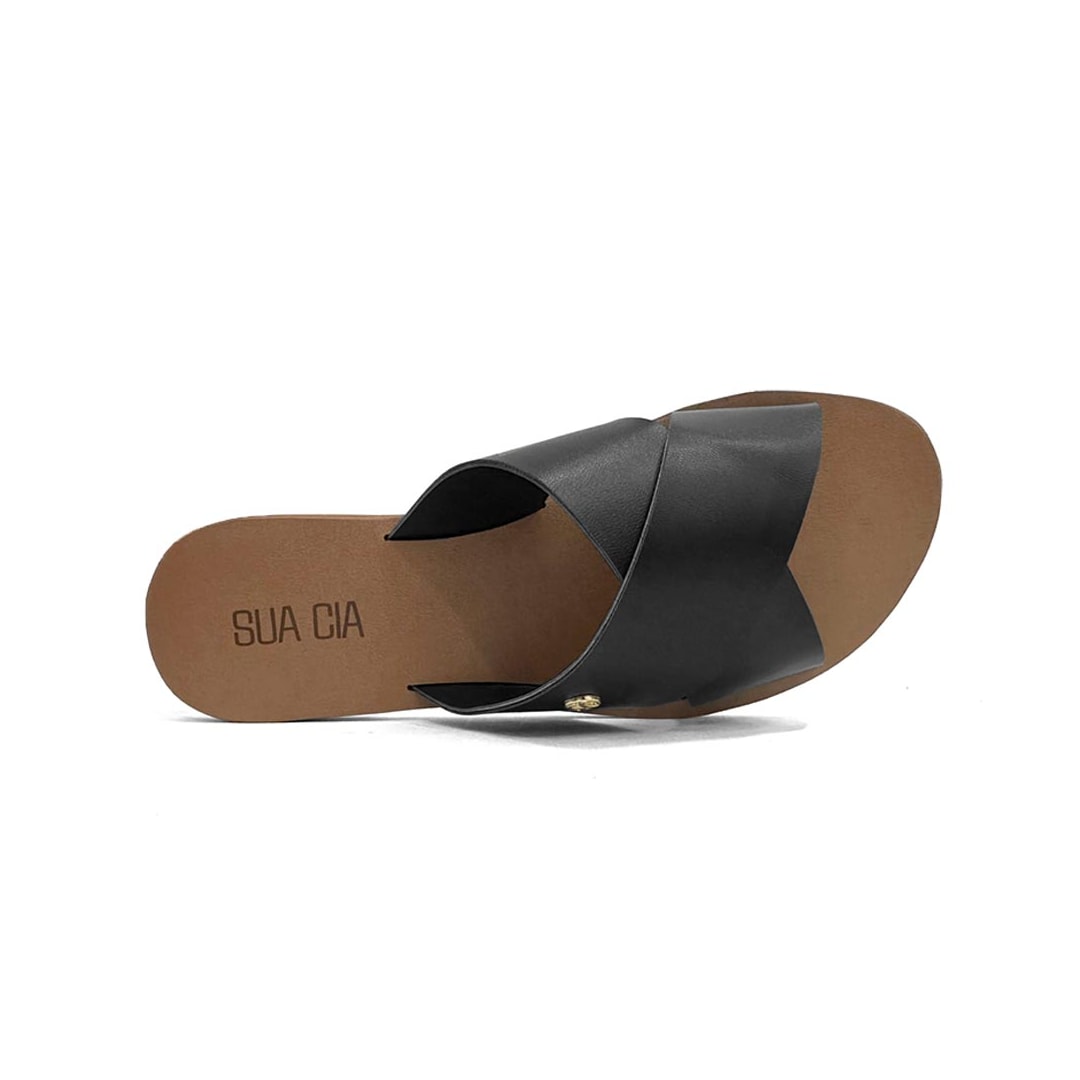 Chinelo Sua Cia Rasteira Gaspea 8395.16144 Preto Chinelo Sua Cia Rasteira Gaspea 8395.16144 Preto