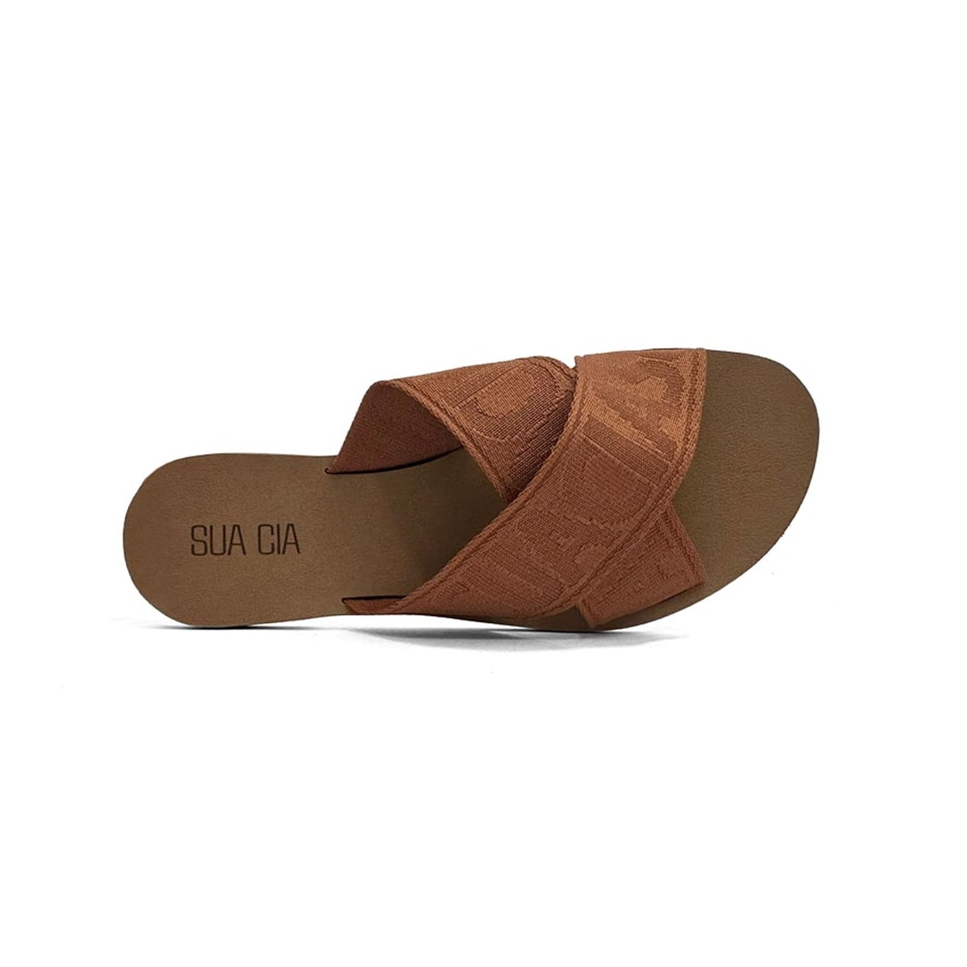 Chinelo Sua Cia Rasteira Gaspea 8395.16147 Caramelo