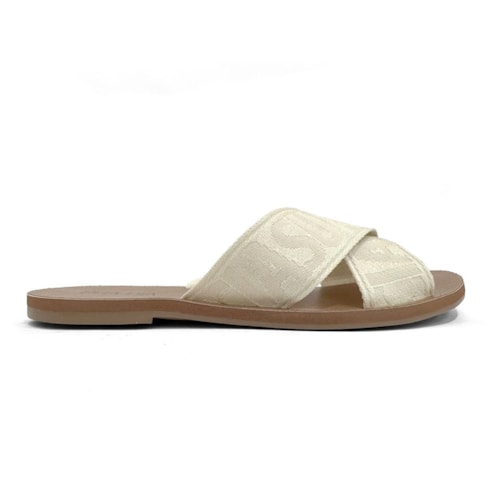 Detalhe - Chinelo Sua Cia Rasteira Gaspea 8395.16147 Off White