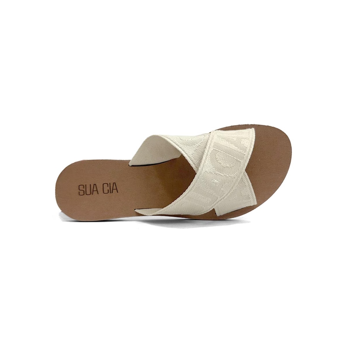 Chinelo Sua Cia Rasteira Gaspea 8395.16147 Off White Chinelo Sua Cia Rasteira Gaspea 8395.16147 Off White