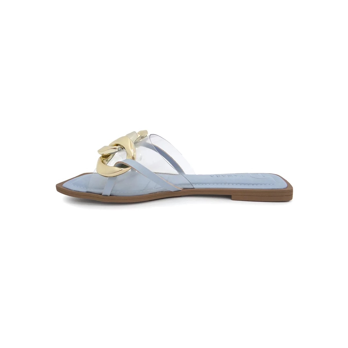 Chinelo Tanara Rasteira Feminino Vinil T5366 Azul Chinelo Tanara Rasteira Feminino Vinil T5366 Azul