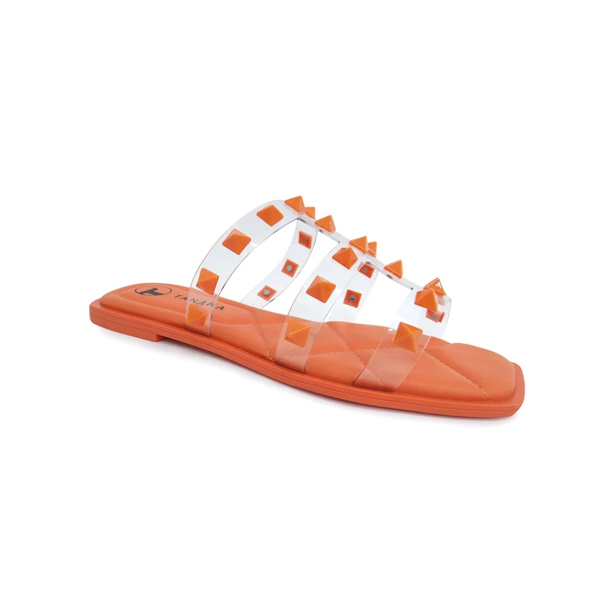 Chinelo Tanara Rasteira Feminino Vinil T5881 Citrus Chinelo Tanara Rasteira Feminino Vinil T5881 Citrus