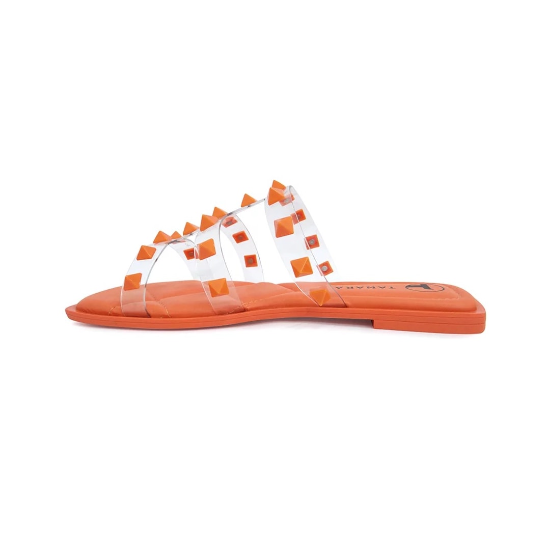 Chinelo Tanara Rasteira Feminino Vinil T5881 Citrus Chinelo Tanara Rasteira Feminino Vinil T5881 Citrus