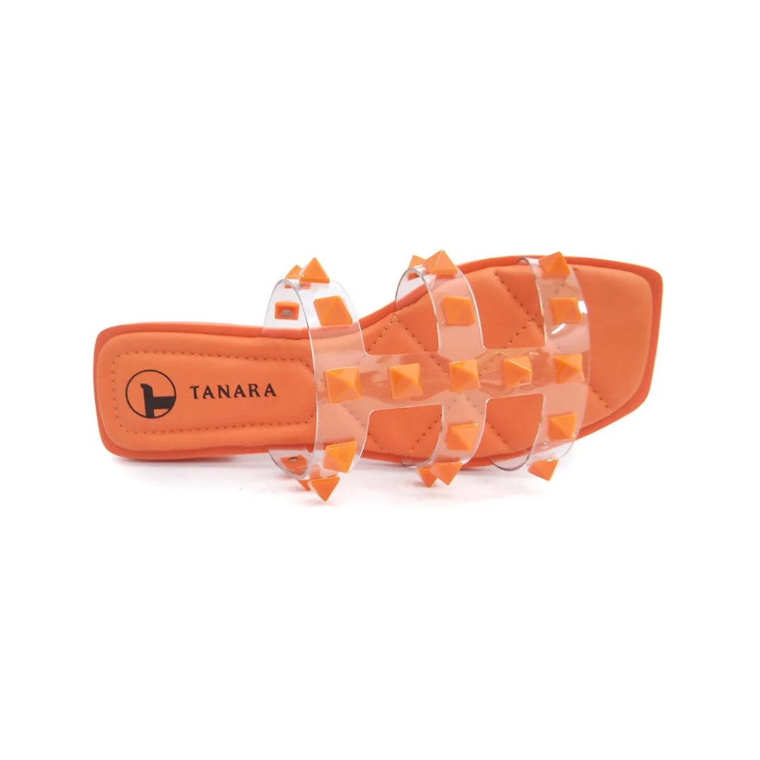 Chinelo Tanara Rasteira Feminino Vinil T5881 Citrus Chinelo Tanara Rasteira Feminino Vinil T5881 Citrus