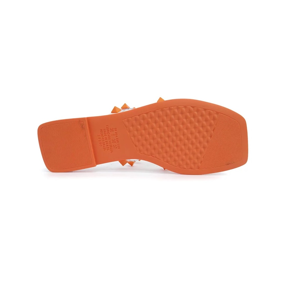 Chinelo Tanara Rasteira Feminino Vinil T5881 Citrus Chinelo Tanara Rasteira Feminino Vinil T5881 Citrus