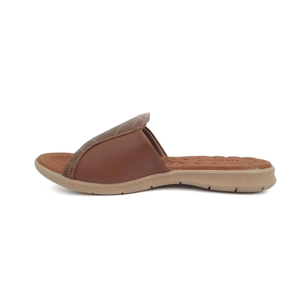Chinelo Usaflex Feminino Conforto Af0303 Camel