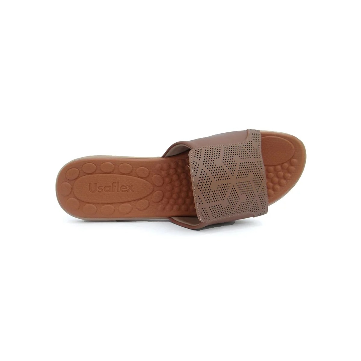 Chinelo Usaflex Feminino Conforto Af0303 Camel Chinelo Usaflex Feminino Conforto Af0303 Camel