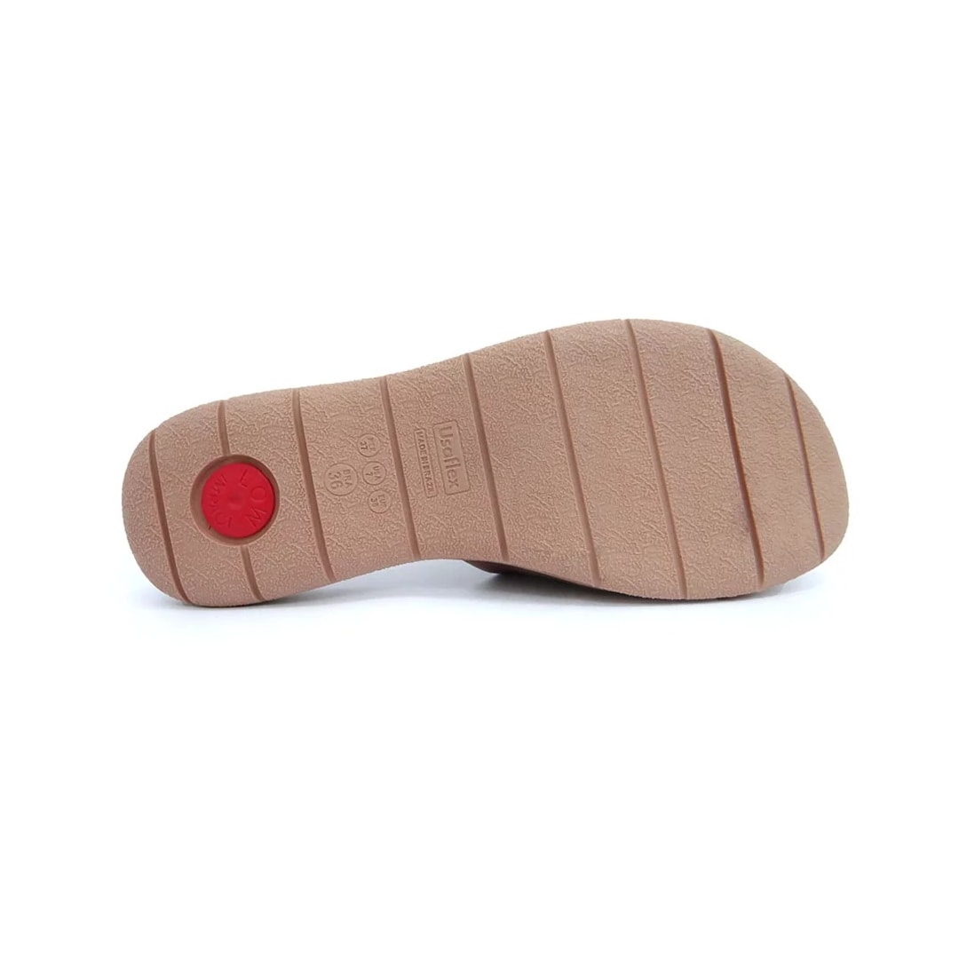Chinelo Usaflex Feminino Conforto Af0303 Camel