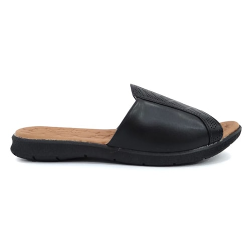 Chinelo Usaflex Feminino Conforto Af0303 Preto