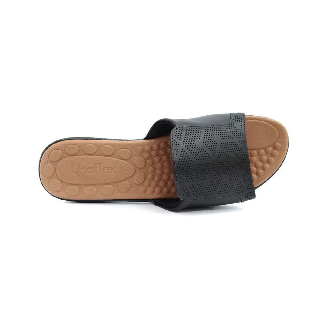 Chinelo Usaflex Feminino Conforto Af0303 Preto Chinelo Usaflex Feminino Conforto Af0303 Preto