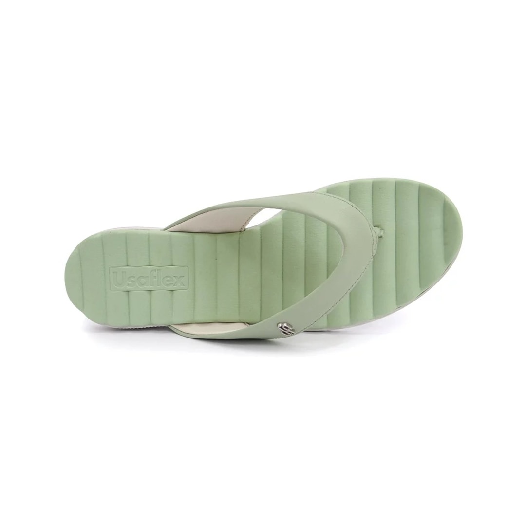 Chinelo Usaflex Feminino Conforto Ag2005 Hortelã