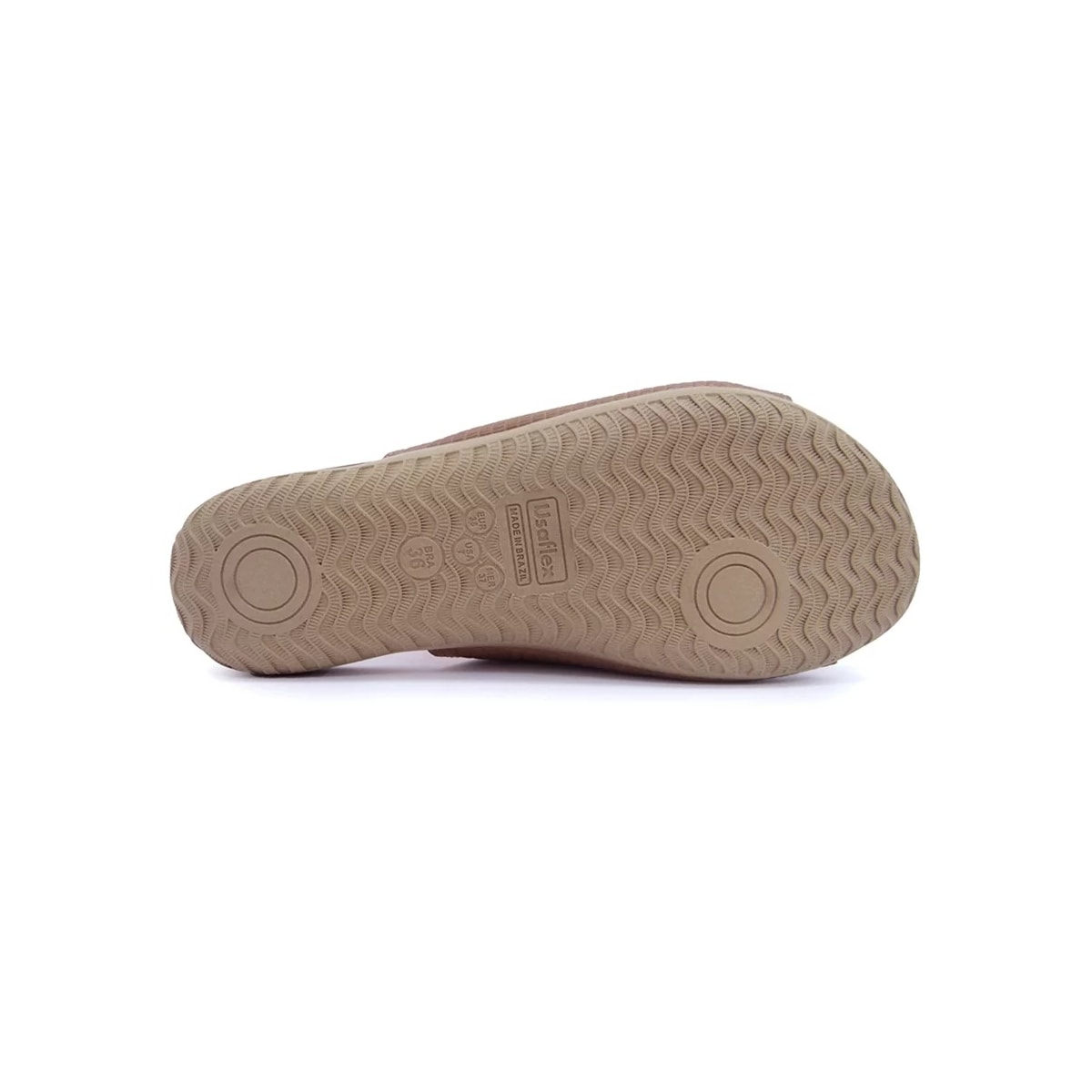 Chinelo Usaflex  Feminino Conforto R1859 Camel