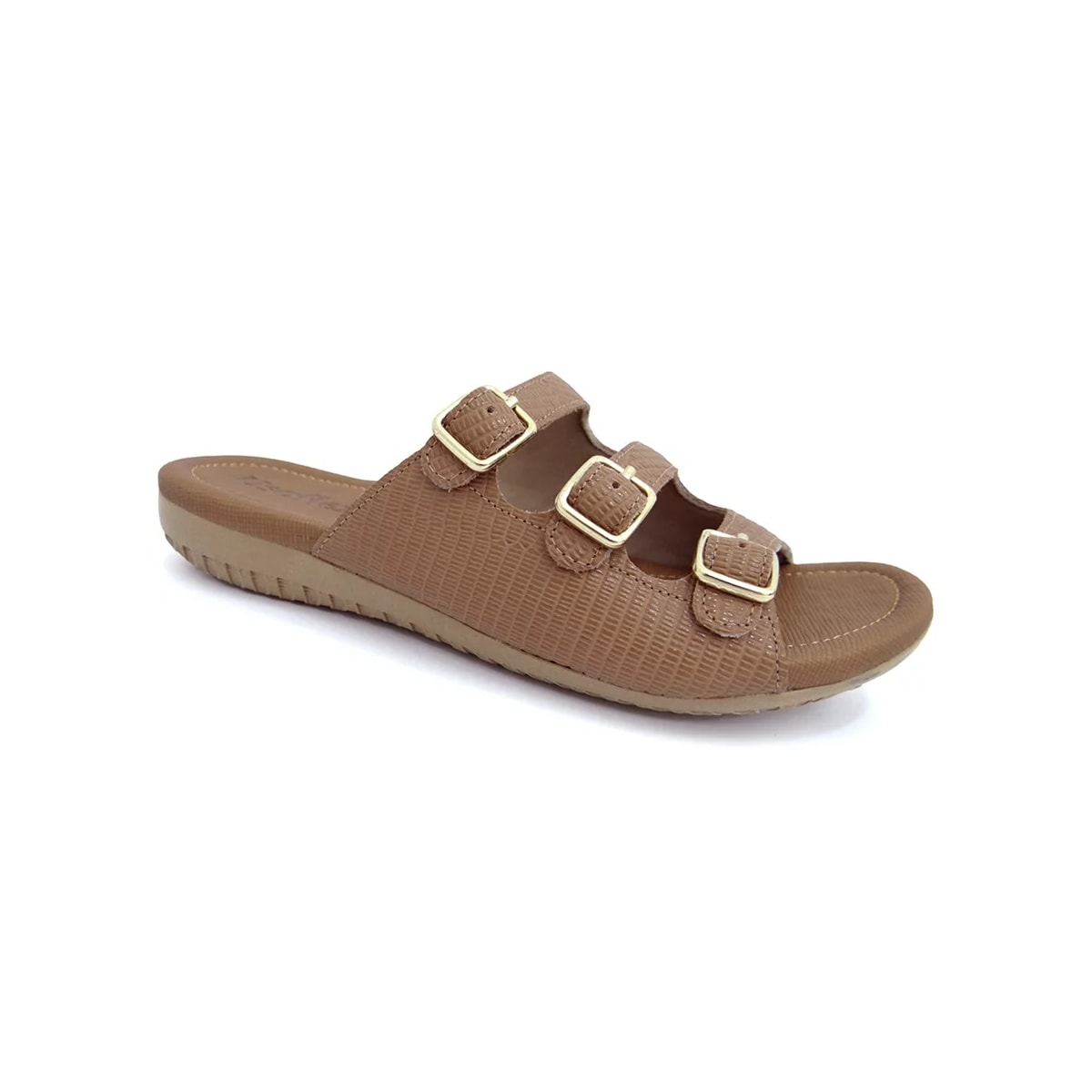 Chinelo Usaflex Feminino Conforto R1859 Camel Chinelo Usaflex Feminino Conforto R1859 Camel