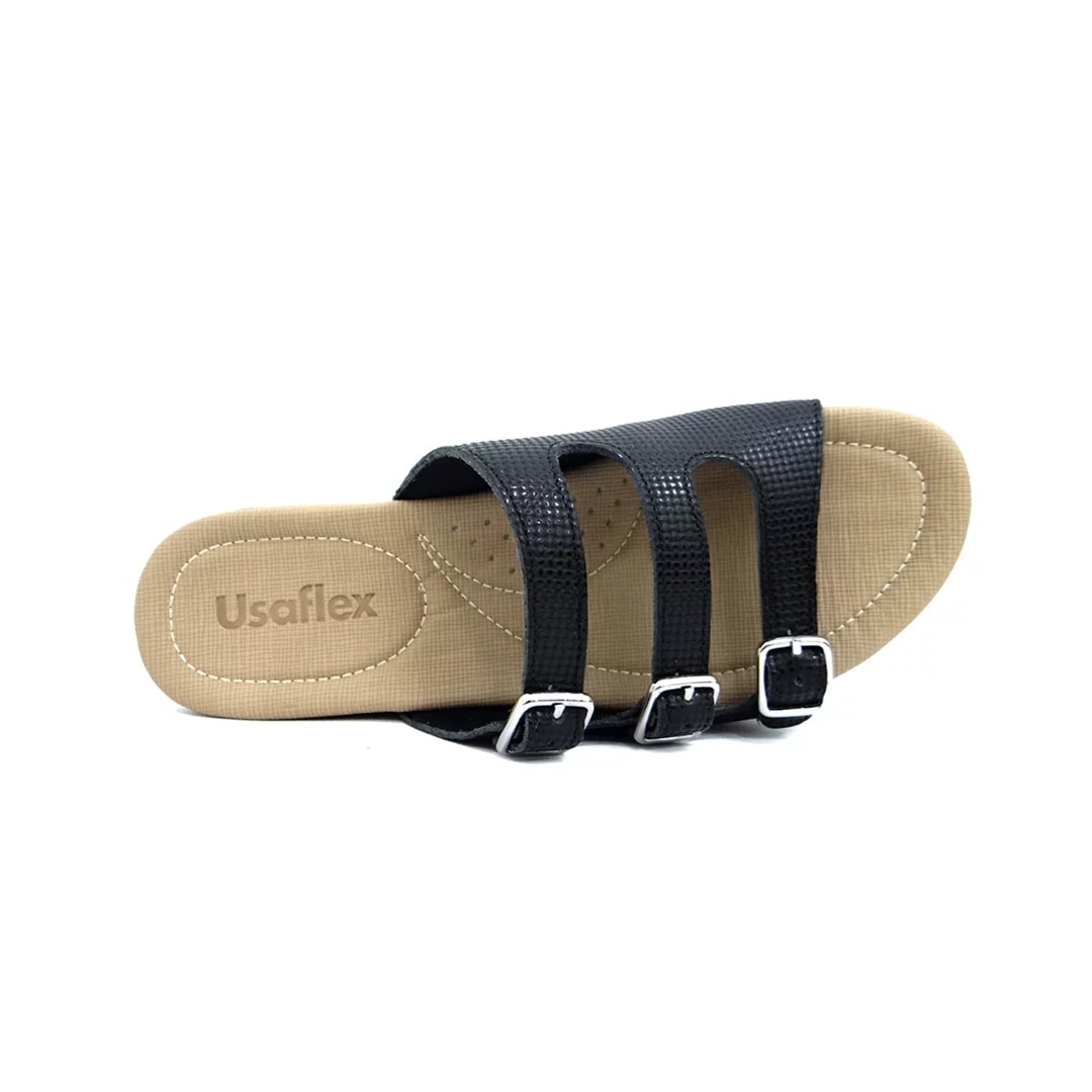 Chinelo Usaflex Feminino Conforto R1859 Preto Chinelo Usaflex Feminino Conforto R1859 Preto