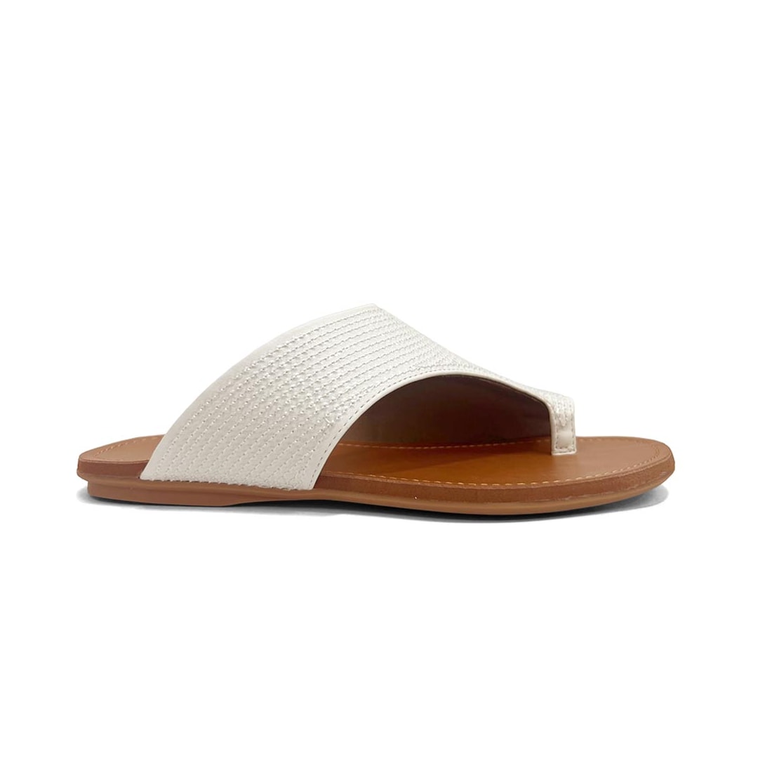 Chinelo Valentina Rasteira 230268 Branco Chinelo Valentina Rasteira 230268 Branco